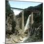 Near Lauterbrunnen (Switzerland), the Tudelenbach Bridge on the Gornegrat Railroad Line, Circa 1865-Leon, Levy et Fils-Mounted Photographic Print