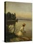 Near Leoni, by Starnberger See-Anders Andersen-Lundby-Stretched Canvas