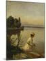 Near Leoni, by Starnberger See-Anders Andersen-Lundby-Mounted Giclee Print