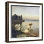 Near Leoni, by Starnberger See-Anders Andersen-Lundby-Framed Giclee Print