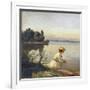 Near Leoni, by Starnberger See-Anders Andersen-Lundby-Framed Giclee Print