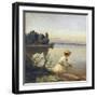 Near Leoni, by Starnberger See-Anders Andersen-Lundby-Framed Premium Giclee Print