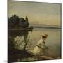 Near Leoni on Lake Starnberg-Anders Andersen-Lundby-Mounted Giclee Print