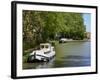 Near Locks of Fonserannes, Canal du Midi, UNESCO World Heritage Site, Beziers, Herault, France-Tuul-Framed Photographic Print