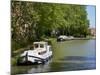 Near Locks of Fonserannes, Canal du Midi, UNESCO World Heritage Site, Beziers, Herault, France-Tuul-Mounted Photographic Print