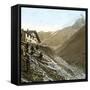 Near Loeche-Les-Bains (Switzerland), the Passage of the Gemmi, Circa 1865-Leon, Levy et Fils-Framed Stretched Canvas