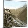 Near Loeche-Les-Bains (Switzerland), the Passage of the Gemmi, Circa 1865-Leon, Levy et Fils-Mounted Photographic Print