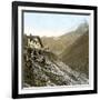 Near Loeche-Les-Bains (Switzerland), the Passage of the Gemmi, Circa 1865-Leon, Levy et Fils-Framed Photographic Print