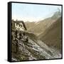 Near Loeche-Les-Bains (Switzerland), the Passage of the Gemmi, Circa 1865-Leon, Levy et Fils-Framed Stretched Canvas