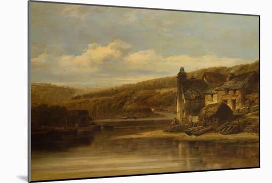 Near Looe, Cornwall, 1869-William Pitt-Mounted Giclee Print