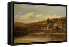 Near Looe, Cornwall, 1869-William Pitt-Framed Stretched Canvas