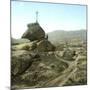 Near Madrid (Spain), the Cross of Horca, on the Site of the Escurial, Circa 1885-1890-Leon, Levy et Fils-Mounted Photographic Print