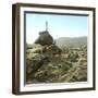 Near Madrid (Spain), the Cross of Horca, on the Site of the Escurial, Circa 1885-1890-Leon, Levy et Fils-Framed Photographic Print