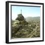 Near Madrid (Spain), the Cross of Horca, on the Site of the Escurial, Circa 1885-1890-Leon, Levy et Fils-Framed Photographic Print