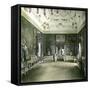 Near Madrid (Spain), the Dining Room of the Casino of Princes-Leon, Levy et Fils-Framed Stretched Canvas