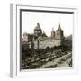 Near Madrid, Spain, the Escurial Palace and Monastery, Circa 1885-1890-Leon, Levy et Fils-Framed Photographic Print