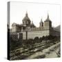 Near Madrid, Spain, the Escurial Palace and Monastery, Circa 1885-1890-Leon, Levy et Fils-Stretched Canvas