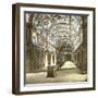 Near Madrid (Spain), the Library of the Escurial Palace , Circa 1885-1890-Leon, Levy et Fils-Framed Photographic Print