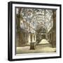 Near Madrid (Spain), the Library of the Escurial Palace , Circa 1885-1890-Leon, Levy et Fils-Framed Photographic Print