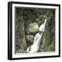 Near Martigny (Switzerland), the Waterfalls of Le Triege, Circa 1865-Leon, Levy et Fils-Framed Photographic Print