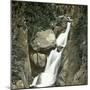 Near Martigny (Switzerland), the Waterfalls of Le Triege, Circa 1865-Leon, Levy et Fils-Mounted Photographic Print