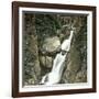 Near Martigny (Switzerland), the Waterfalls of Le Triege, Circa 1865-Leon, Levy et Fils-Framed Photographic Print