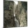 Near Meiringen (Switzerland), the Aar Gorge, Circa 1865-Leon, Levy et Fils-Mounted Photographic Print