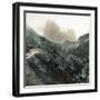 Near Meiringen (Switzerland), the Gorges of Rosenlaui, Circa 1860-Leon, Levy et Fils-Framed Photographic Print