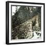 Near Meiringen (Switzerland), the Railway Bridge of the Giessbach, Circa 1865-Leon, Levy et Fils-Framed Photographic Print