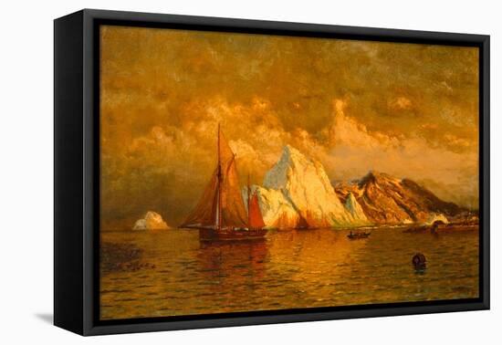 Near Midnight, Labrador, C.1880-William Bradford-Framed Stretched Canvas