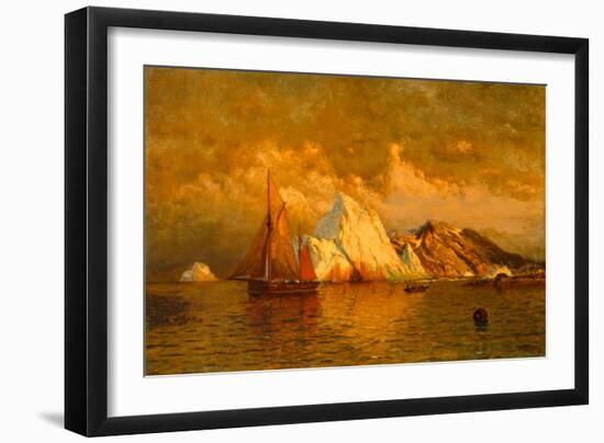 Near Midnight, Labrador, C.1880-William Bradford-Framed Giclee Print