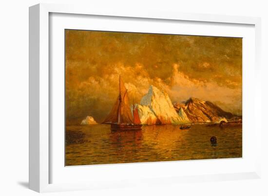 Near Midnight, Labrador, C.1880-William Bradford-Framed Giclee Print