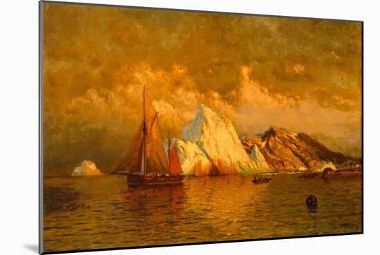 Near Midnight, Labrador, C.1880-William Bradford-Mounted Giclee Print