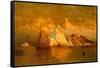 Near Midnight, Labrador, C.1880-William Bradford-Framed Stretched Canvas