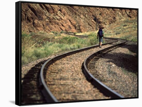 Near Moab Utah, USA-null-Framed Stretched Canvas