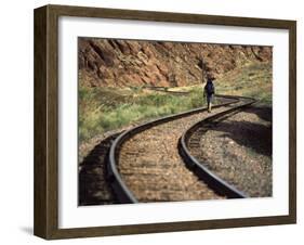 Near Moab Utah, USA-null-Framed Photographic Print