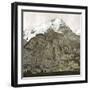 Near Murren (Switzerland), View of the Jungfrau, Circa 1865-Leon, Levy et Fils-Framed Giclee Print