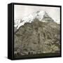 Near Murren (Switzerland), View of the Jungfrau, Circa 1865-Leon, Levy et Fils-Framed Stretched Canvas