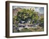 Near My House, 1906-Henri Edmond Cross-Framed Premium Giclee Print