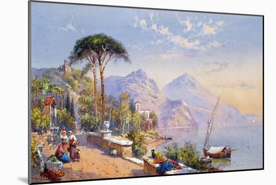 Near Naples, 1883-Charles Rowbotham-Mounted Giclee Print