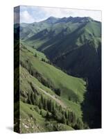 Near Narat, Tianshan (Tian Shan) Mountains, Xinjiang, China-Occidor Ltd-Stretched Canvas