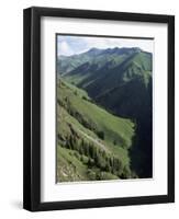 Near Narat, Tianshan (Tian Shan) Mountains, Xinjiang, China-Occidor Ltd-Framed Photographic Print