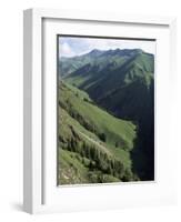 Near Narat, Tianshan (Tian Shan) Mountains, Xinjiang, China-Occidor Ltd-Framed Photographic Print