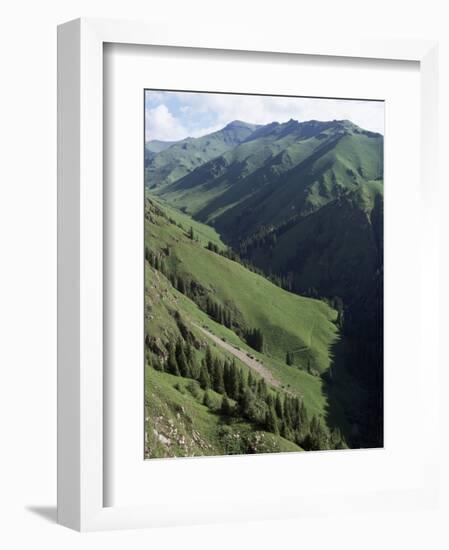 Near Narat, Tianshan (Tian Shan) Mountains, Xinjiang, China-Occidor Ltd-Framed Photographic Print