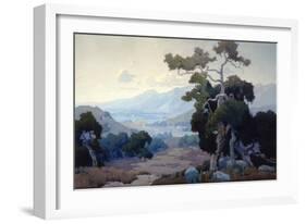 Near Ojai-Marion Kavanagh Wachtel-Framed Art Print