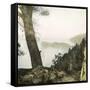 Near Palma (Island of Majorca, Balearics, Spain), the Coast of Miramar, Circa 1895-Leon, Levy et Fils-Framed Stretched Canvas