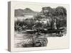 Near Pangbourne, Scenery of the Thames, UK, 19th Century-null-Stretched Canvas