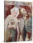 Near Pazin, Death and Queen, Dance of Death-null-Stretched Canvas