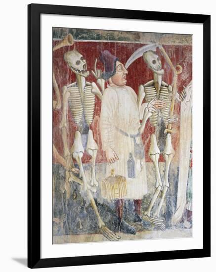 Near Pazin, Merchant and Death, Dance of Death-null-Framed Premium Giclee Print