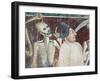 Near Pazin, Merchant and Death, Dance of Death-null-Framed Giclee Print